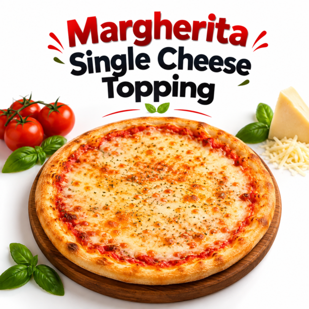 Margherita Single Cheese Topping