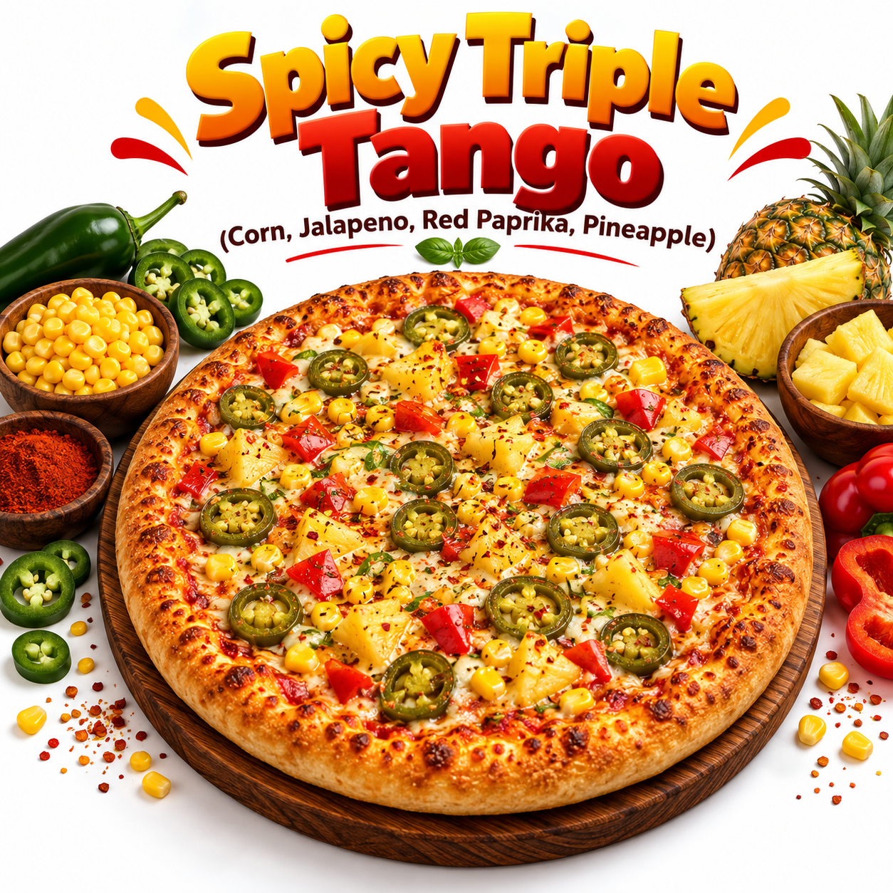 Spicy Triple Tango Pizza