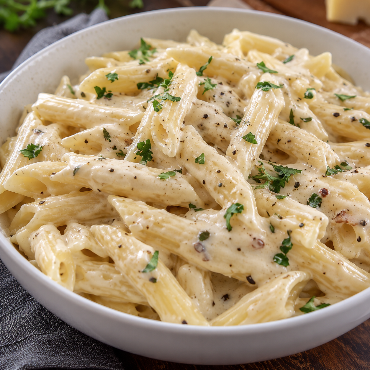 White Sauce Pasta
