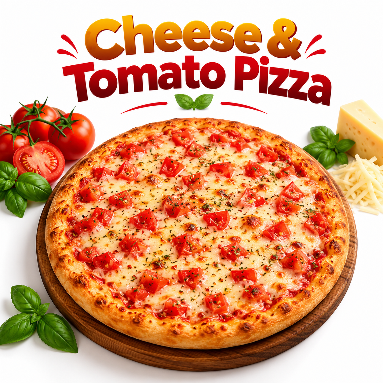 Cheese & Tomato Pizza