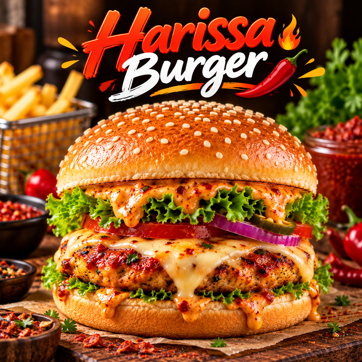 Harissa Burger