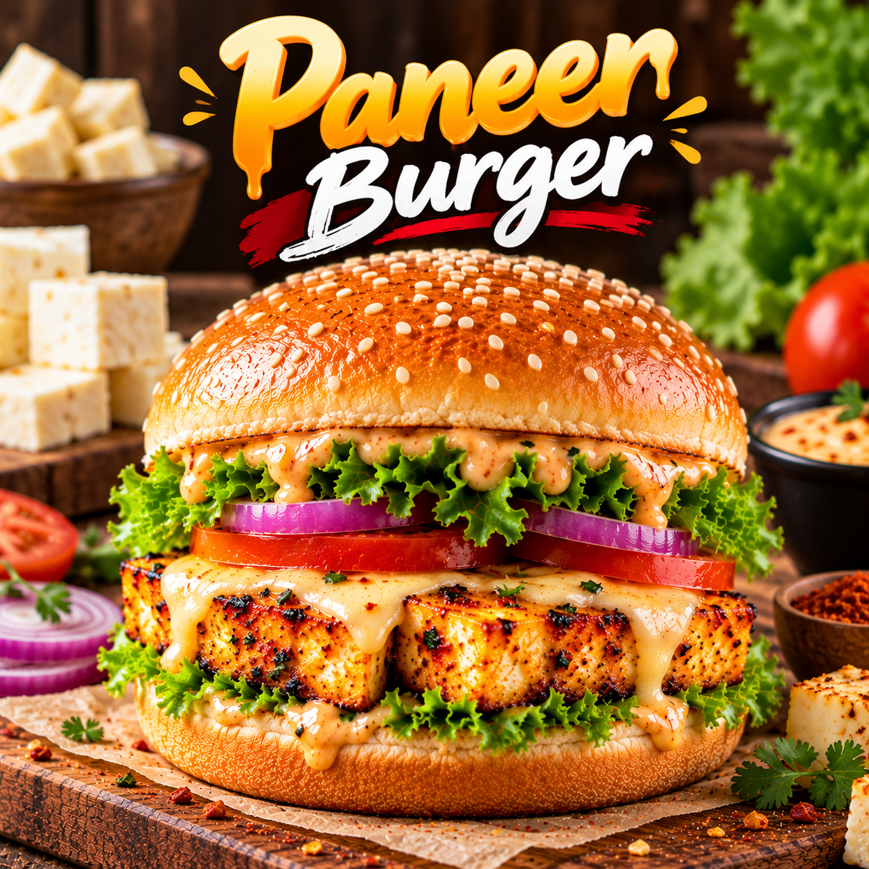 Paneer Burger