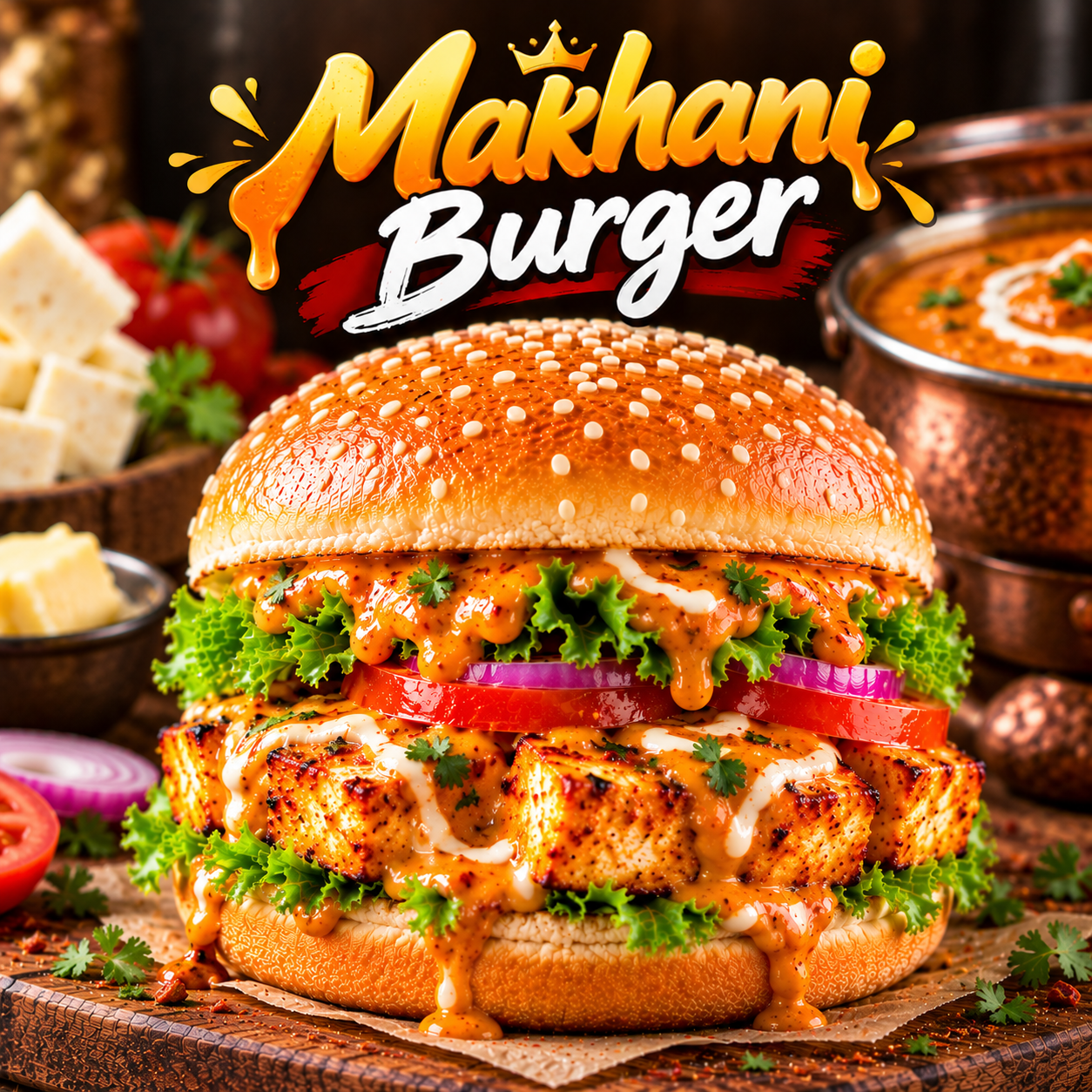 Makhani Burger