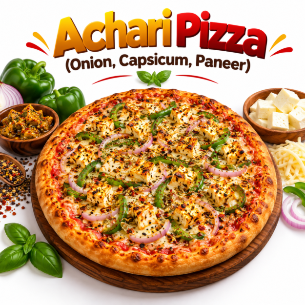 Achari Pizza